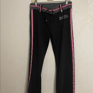 BCBGMAXAZRIA  BLACK PANTS